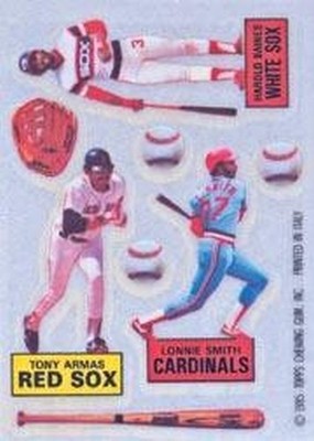 B6722- 1985 Topps Rub Downs Baseballkarten 1-32 Zum Auswählen NM-MT
