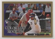 2010 Topps Gold 1546/2010 Eric Young Jr #51 06m0