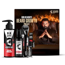 BEARDO Don’s Beard Growth & Grooming Pro Beard Care Starter Kit Gift for Men