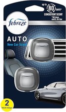 Auto Air Freshener Vent Clip for Cars, Long-Lasting Odor-Fighting Scent, New Car
