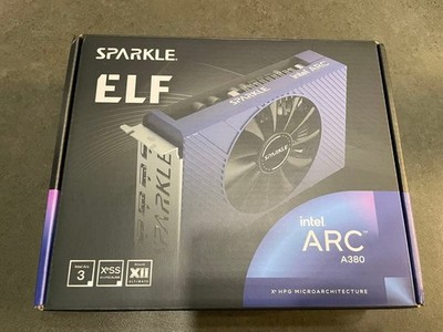 SPARKLE Intel Arc A380 ELF Series 6GB GDDR6 Graphics Card for Gaming PC New