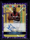 2024 Topps Chrome Basketball Purple Geometric Refractor Alexandre Sarr #NSS-AS
