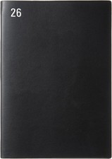 Laconic Planner 2026 A5 Weekly Issue, Black, LALS86-270BK