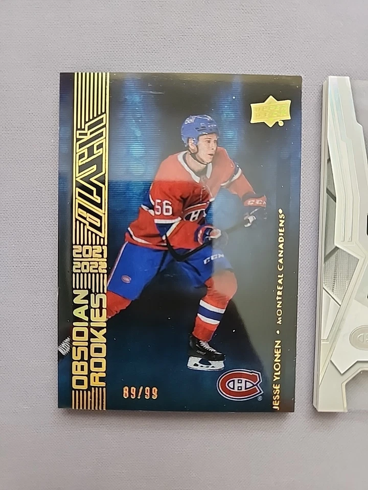 2021-22 Upper Deck SPx Jesse Ylonen Rookies - Montreal Canadiens - Image 2 of 4