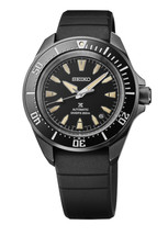 Seiko Prospex Samurai Diver Black Dial Silliocne Strap Watch Srpl15