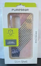 PureGear SlimShell Designer Series Case for Samsung Galaxy A53 5G - Pink Glitter