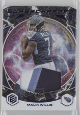 2022 Panini Elements Supercharged Cobalt 1/27 Malik Willis #SC-3 n0c