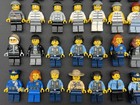 LEGO Police & Robber Minifigure Huge Lot of 50 City Officers Crooks Guards Jail — photo 5