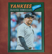Topps Heritage 2026 David Bednar #207 Dark GreenNew York Yankees Baseball Card