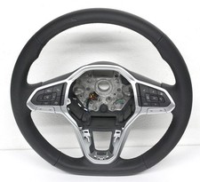 OEM Steering Wheel For Volkswagen Atlas Cross Sport Black Leather 3G0-419-089-AT