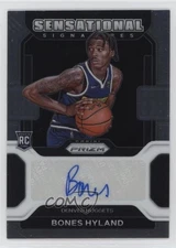 2021-22 Panini Prizm Sensational Signatures Bones Hyland #SS-NAH Rookie Auto RC