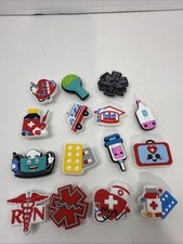 15 Nurse Doctor Medical ER Shoe Charms for Crocs