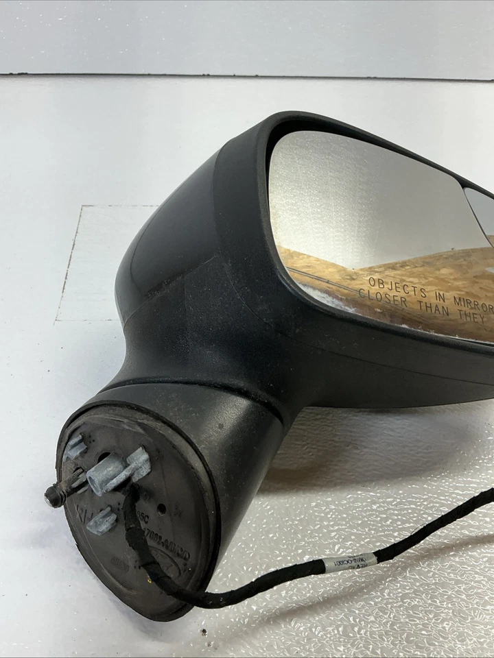 Espejo retrovisor manual Ford Fiesta 2016 conductor vista lateral izquierdo negro Foto 2 de 4