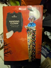 Halloween Animated Hanging Clown Prop Morrisons