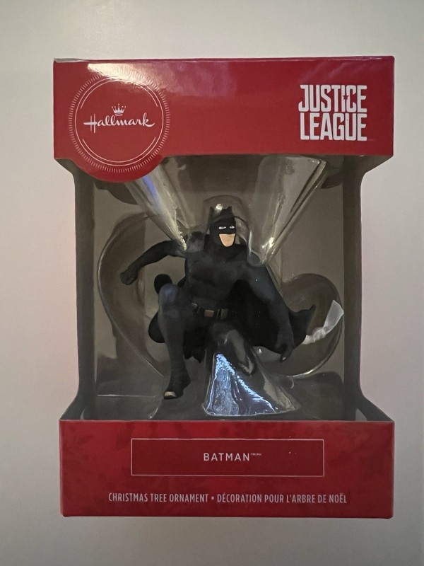 Hallmark DC - BATMAN - Justice League Christmas Tree Ornament