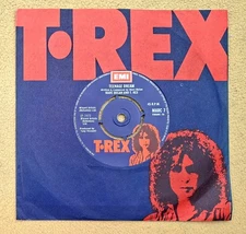 T. REX " TEENAGE DREAM " SUPERB ORIG DECCA CONTRACT PRESS UK 7" - MARC BOLAN