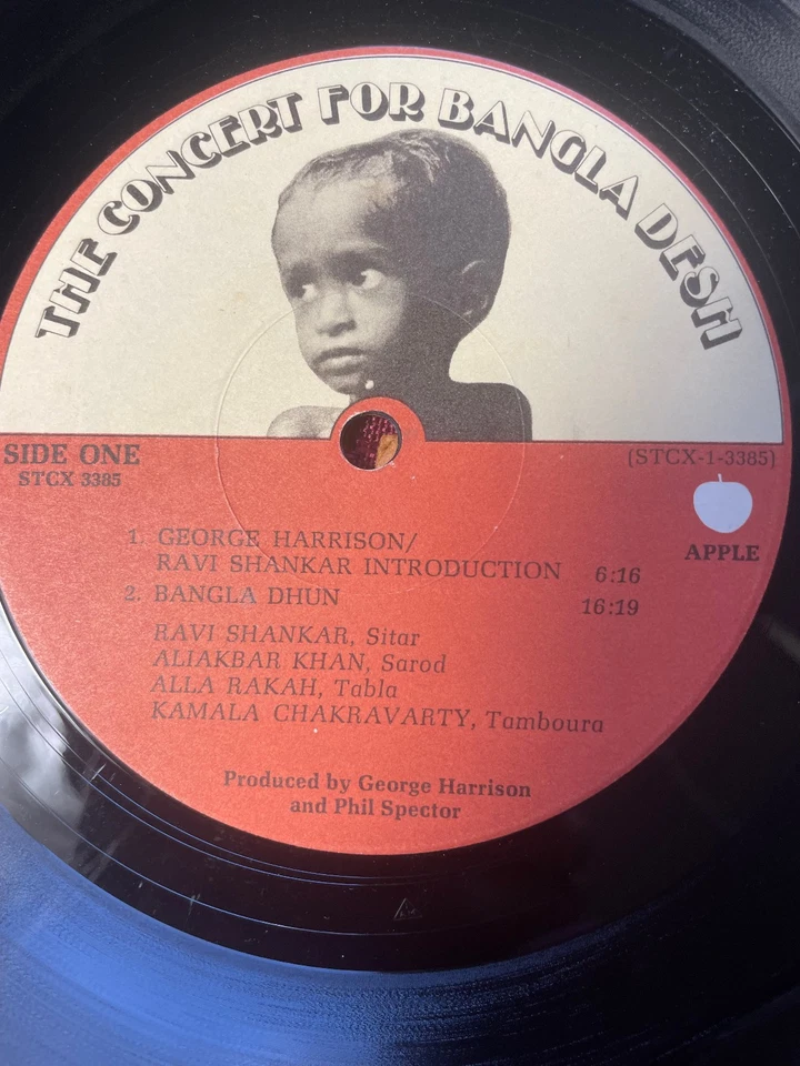 The Concert For Bangla Desh 3X-LP's 1971 Paper Sleeves LP's are VG - Image 2 of 4