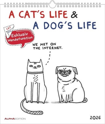 Alpha Edition - A Cat s Life & A Dog s Life 2026   Wendekalender 30×30