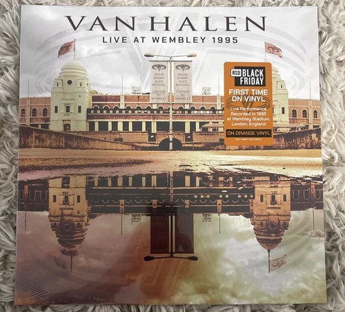 Rare Van Halen Live Lot Color Vinyl New Sealed LP Record Album + Magazines