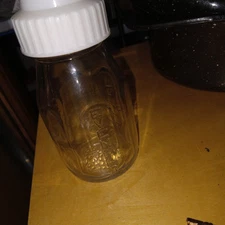 Vintage Evenflo Glass Baby Bottle   4 ounce