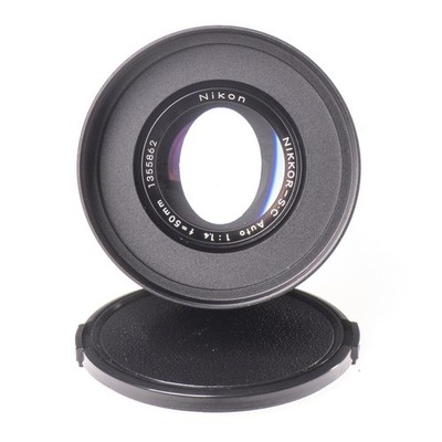 Nikon Nikkor-S.C Auto 50mm F1.4 Cine Mod Lens w/ Anamorphic Bokeh