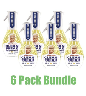 #ad #ad Mr. Clean 79129 Clean Freak Mist Multi Surface Spray Lemon 6 CT New $21.25
