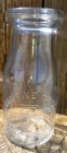 Vintage 1/2 Pint Lone Pine Farms Dairy Glass Milk Bottle Hanover NJ