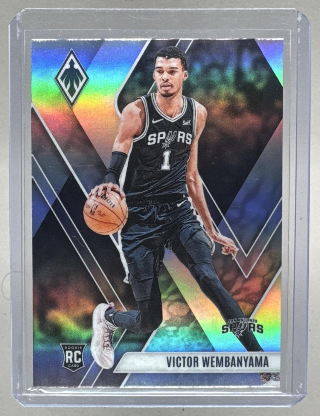 Victor Wembanyama 2023 Panini Phoenix #256 Silver Rookie RC