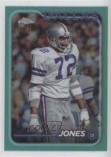 2024 Topps Chrome Aqua Refractor 178/199 Ed Too Tall Jones #49 1mx3