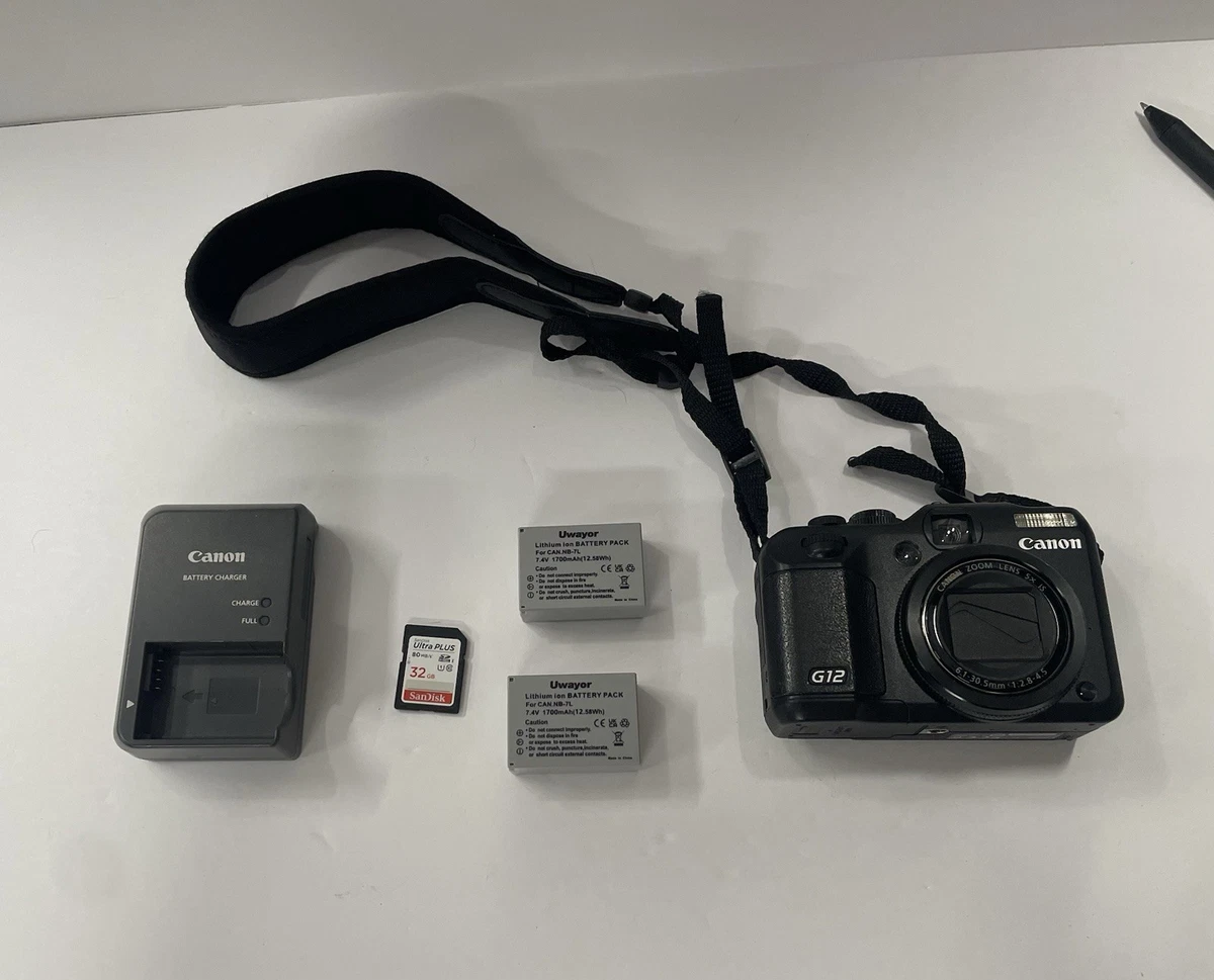 Canon PowerShot G12 3-9.9x Optical Zoom Digital Cameras for Sale