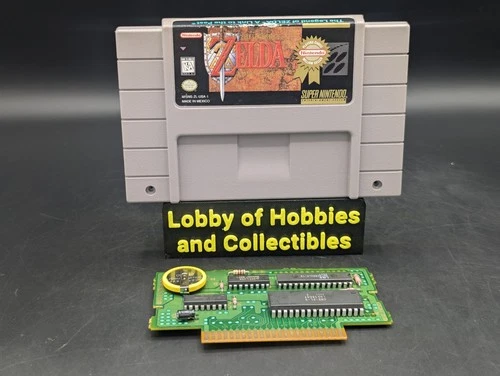 The Legend of Zelda A Link to the Past ( Super Nintendo SNES ) New 20yr Battery 