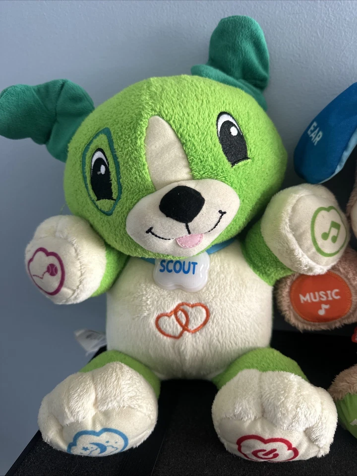 2 Fisher-Price Laugh & Learn Smart Stages Puppies & Leap Frog Scout 每件* — 第 3/4 张图片