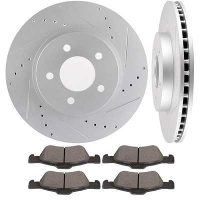 Front Brake Rotors Ceramic Pads 2008-2012 Ford Escape 2009-2011 Mercury Mariner
