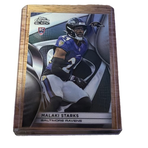 2025 Topps Chrome Black - Malaki Starks #104  Refractor /299 RC