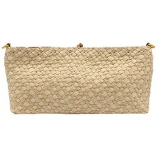 Moda Gianni Chiarini Borsa Mercy Donna Naturale in Paglia e Pelle