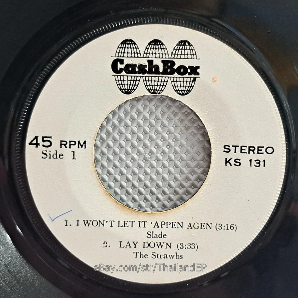 BLACK SABBATH /CHANGES /SLADE /I WON'T LET IT �APPEN AGEN THAILAND EP 45 THAI - Image 3 of 4