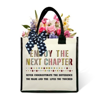 Retirement Shoulder Beach Bag, Enjoy The One Size, the Next Chapter