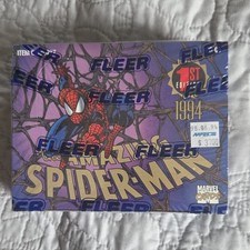 Fleer The Amazing Spider-Man 1st Edition Sealed Trading Card Box 1994 Marvel
