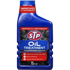 STP Oil Treatment 15 Fl Oz Engine Oil Additive for Cars and Trucks