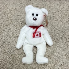 Ty Beanie Babies Maple the Bear Canada 1996 Retired Plush with Tag