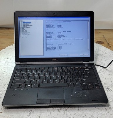 DELL LATITUDE E6230 Laptop Intel I7-3520M 2GB SEE NOTES