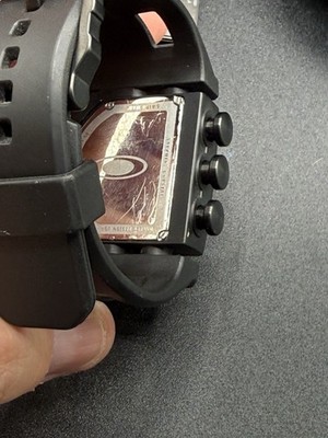 Oakley Fuse Box Stealth Black/Black Dial Watch 26-300 | eBay display picture 3