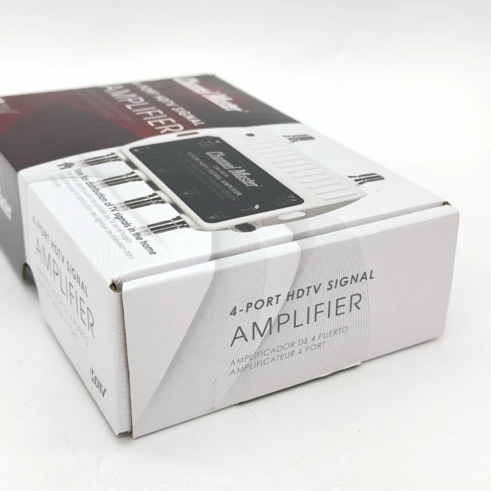 Channel Master 4Port HDTV Signal Distribution Amplifier CM-3414 NEW SHIPS FAST - Image 2 of 4