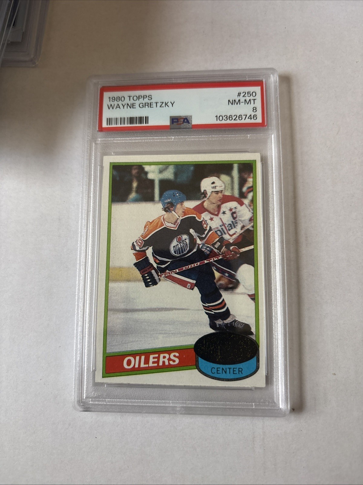 1980 O-PEE-CHEE WAYNE GRETZKY #250 PSA 8 NM-MT