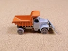 OLD VINTAGE LESNEY MATCHBOX # 16 SCAMMELL SNOWPLOW GRAY WHEELS
