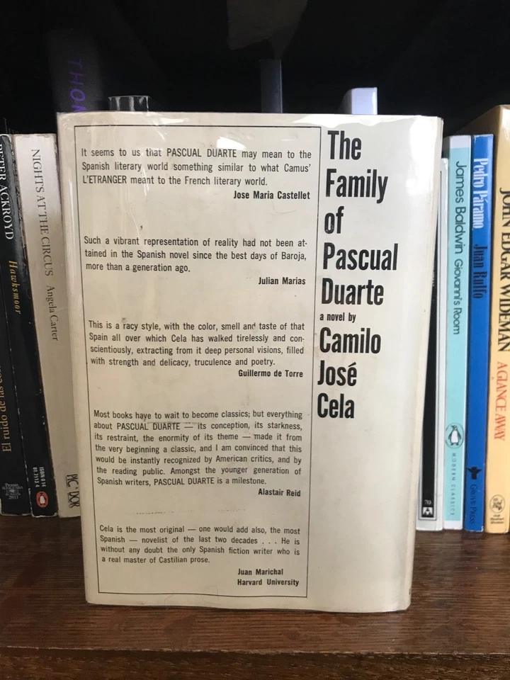 Camilo José Cela / THE FAMILY OF PASCUAL DUARTE 1st US Edition REVIEW COPY 1964 Foto 4 de 4