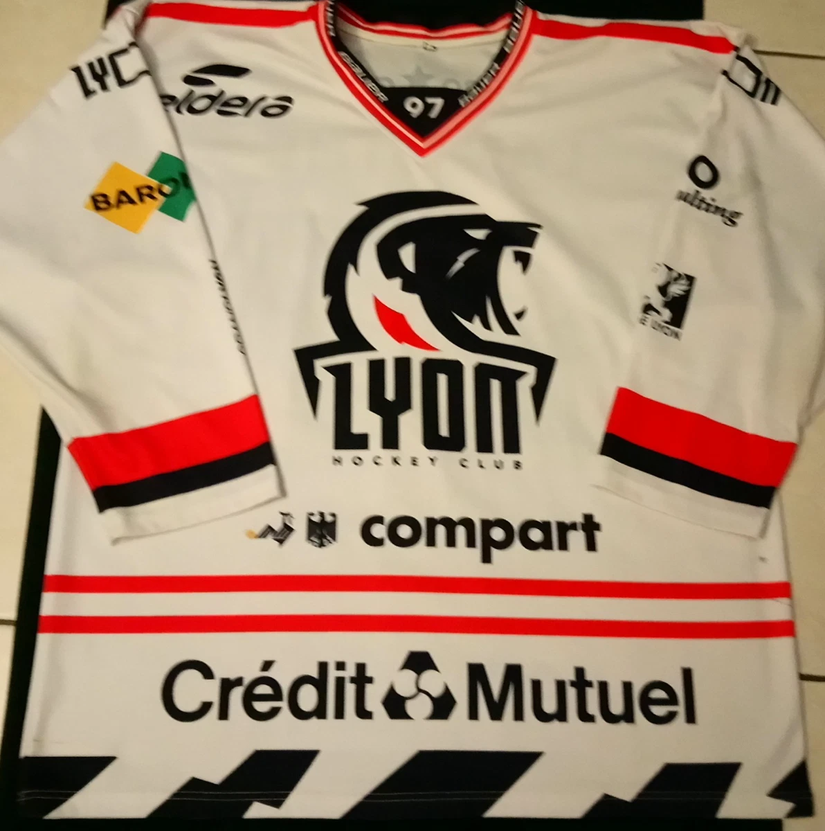 MAILLOT PORTÉ OL - Olympique Lyonnais - U17 U19 EUR 18,50 - FR