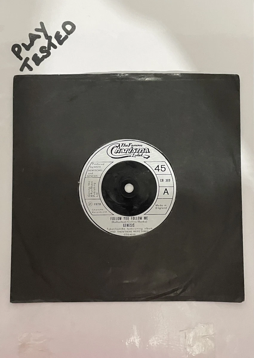 Genesis Music Records Rock Single 7
