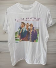 Jonas Brothers Shirt Adult Medium White Happiness Begins Tour 2020 Pop Rock Band
