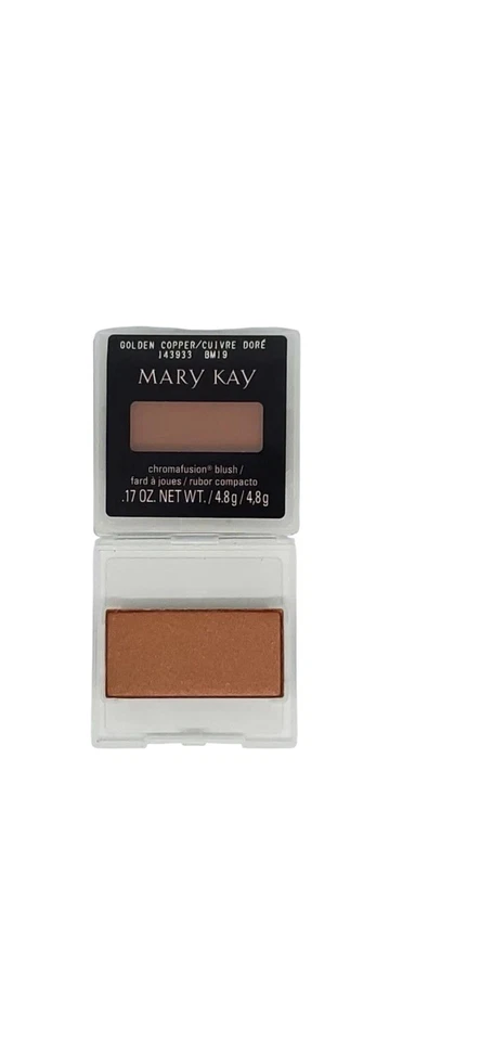 Mary Kay Chromafusion GOLDEN COPPER Blush~ Cheek Contour~HIGHLIGHTER~BRONZER~NEW - Image 2 of 4